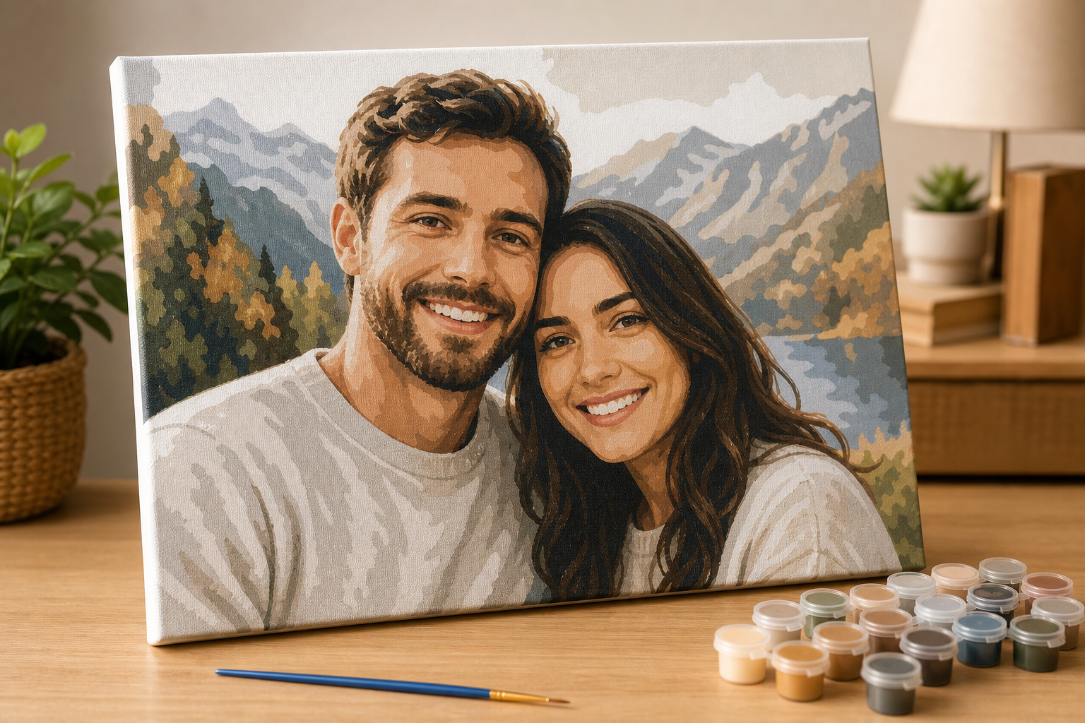 Foto-Malset mit feiner Auflösung